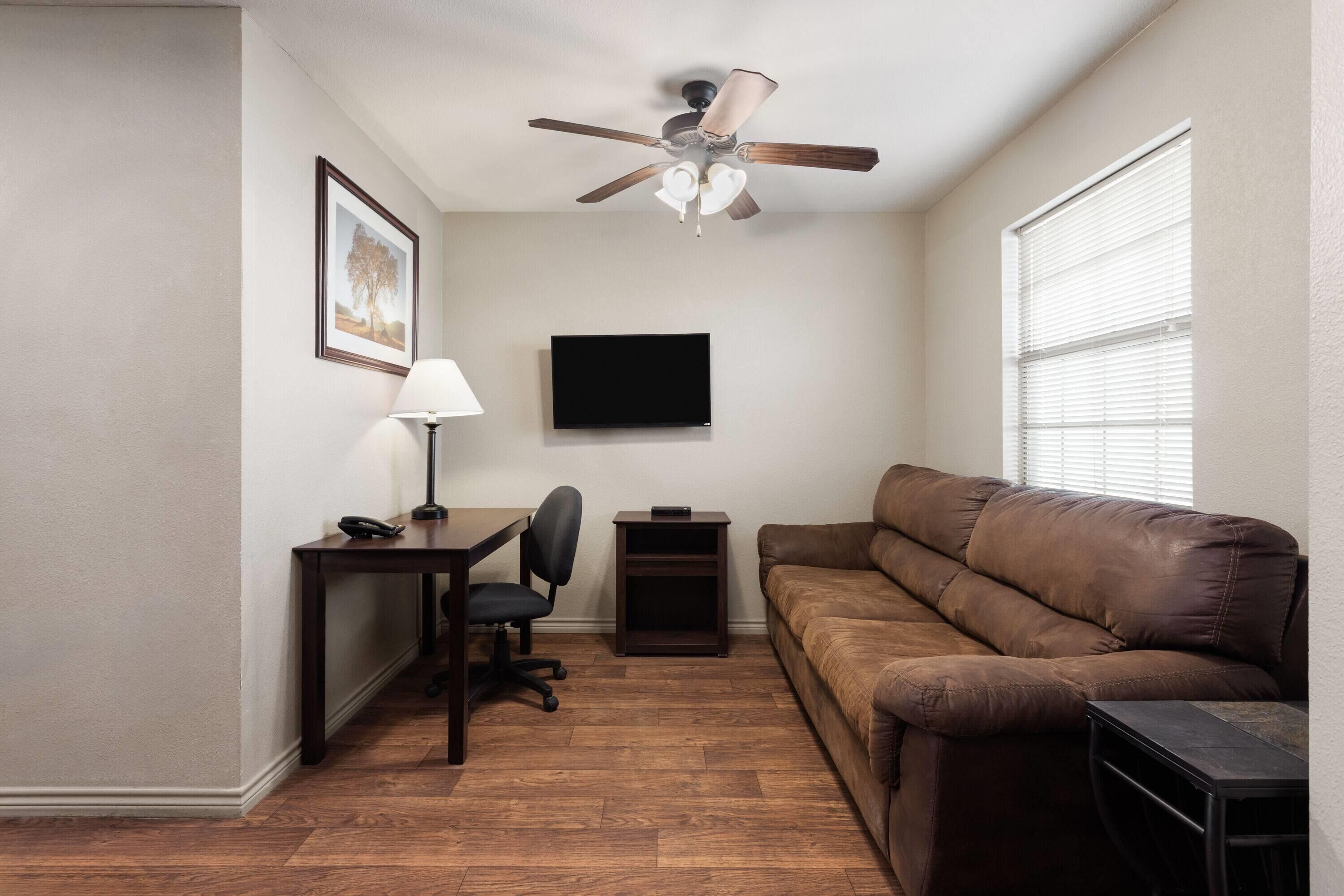 suite, 1 bedroom, accessible, non smoking (mobility, roll-in shower) | 1 bedroom, desk, laptop workspace, iron/ironing board