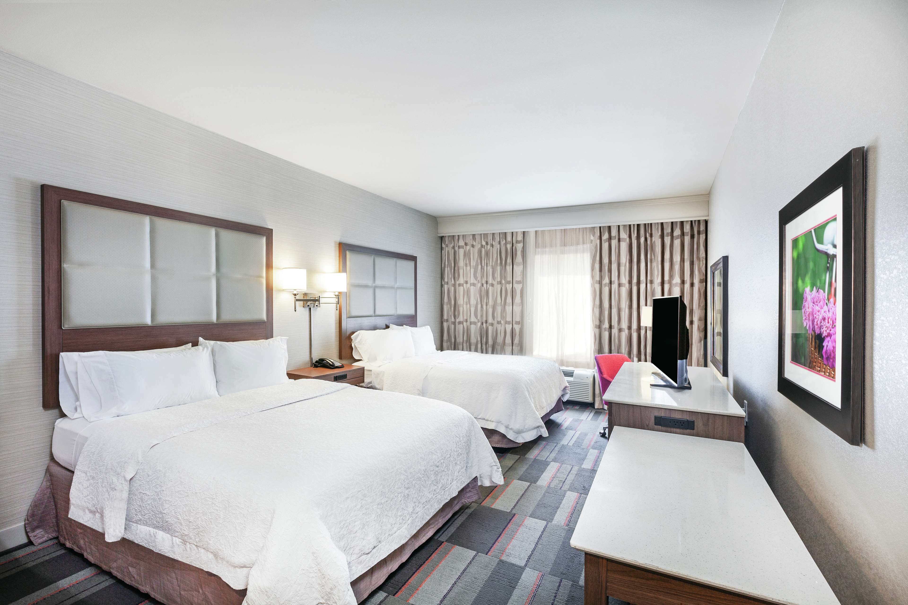 room, 2 queen beds, accessible | in-room safe, soundproofing, iron/ironing board, cots/infant beds