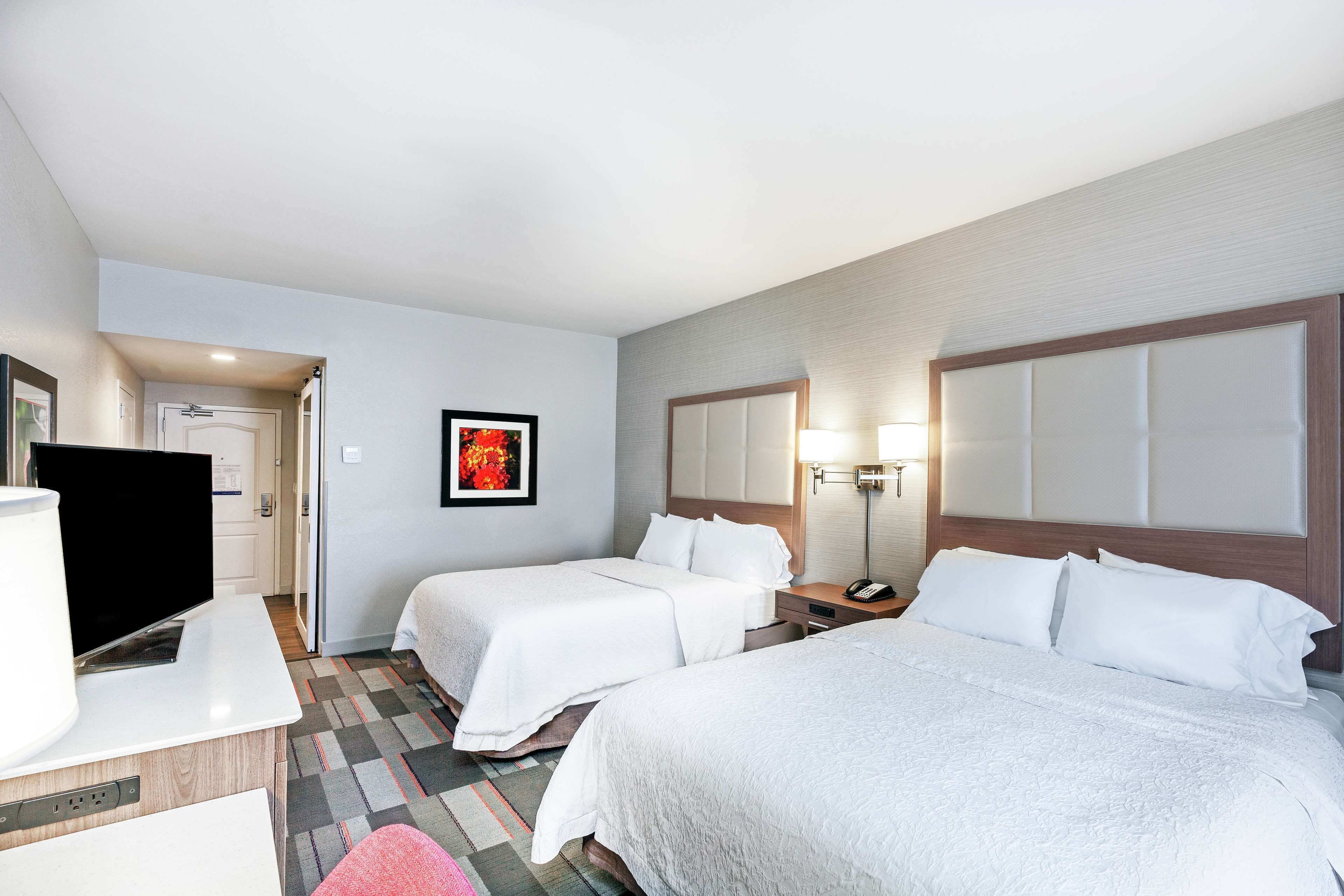 room, 2 queen beds, accessible | in-room safe, soundproofing, iron/ironing board, cots/infant beds