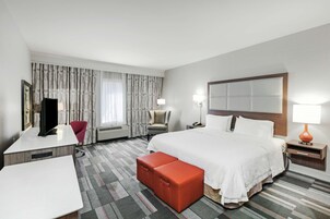 Room, 1 King Bed, Accessible (Roll In Shower) | In-room safe, soundproofing, iron/ironing board, cribs/infant beds