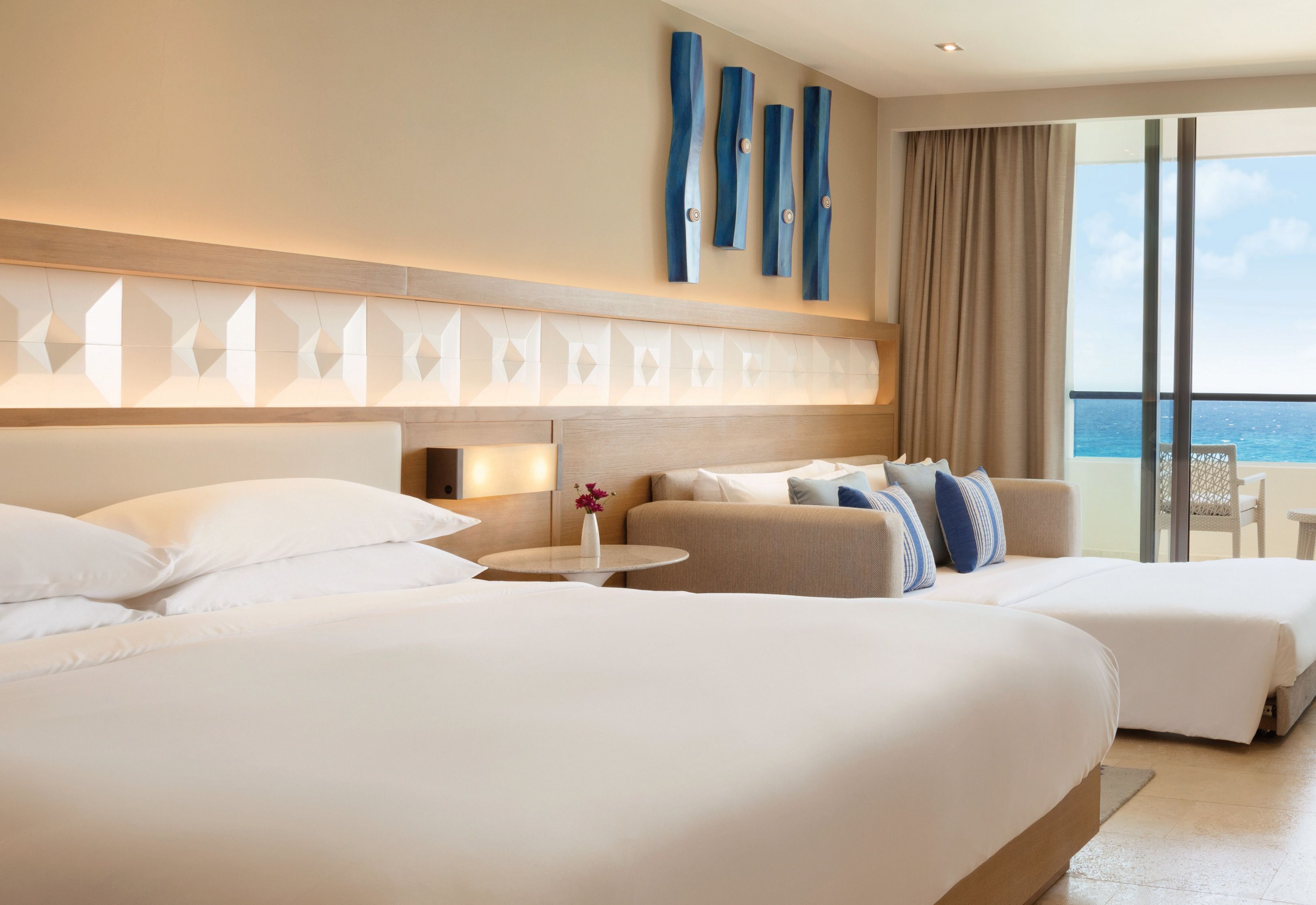Premium bedding, free minibar, in-room safe, blackout drapes