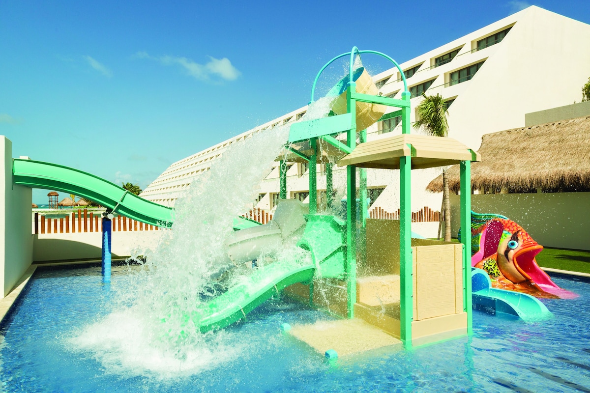 kid's pool at the Hyatt Ziva Cancun Resort