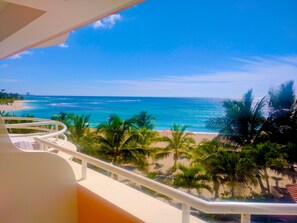 Estudio, vista a la playa, frente al mar | Vista desde la habitación