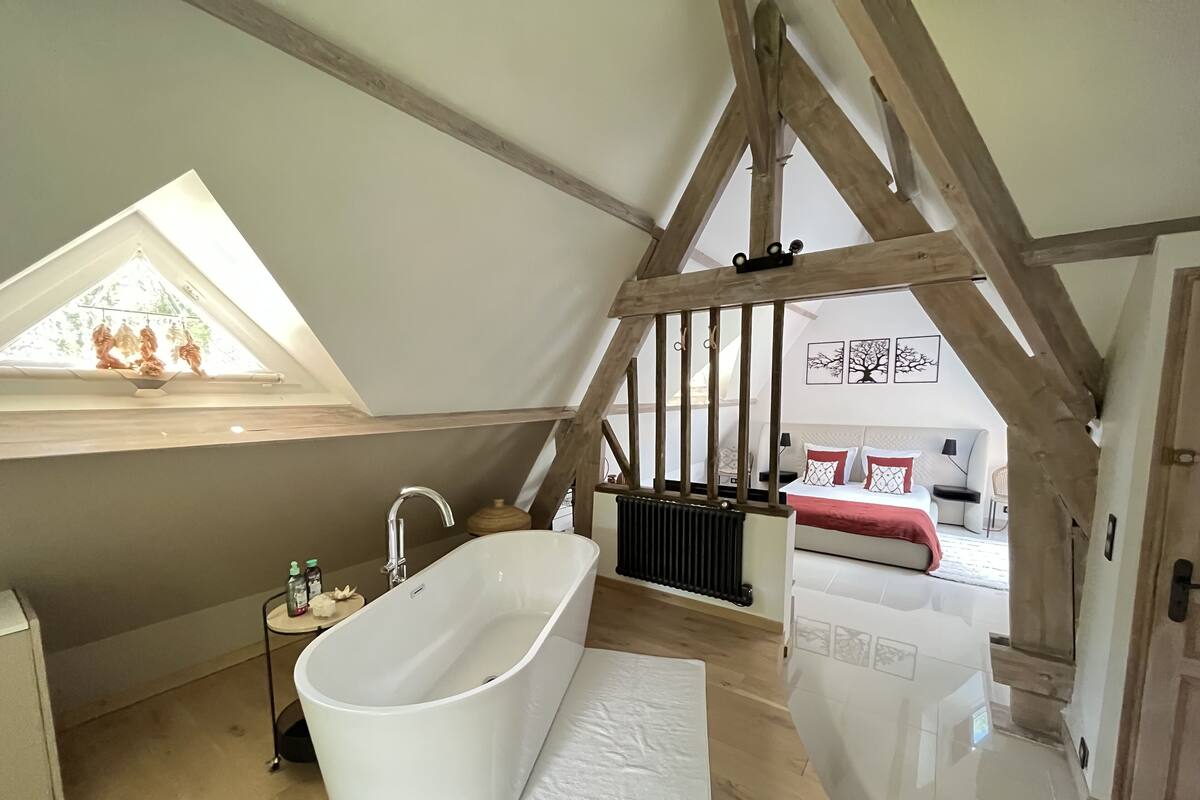 Double Room (Celeste) | 2 bedrooms, premium bedding, memory-foam beds, minibar