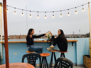 Terrace/patio - Tupac Hostel - Lima Airport (Lima)