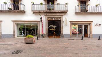 Entrada de la propiedad