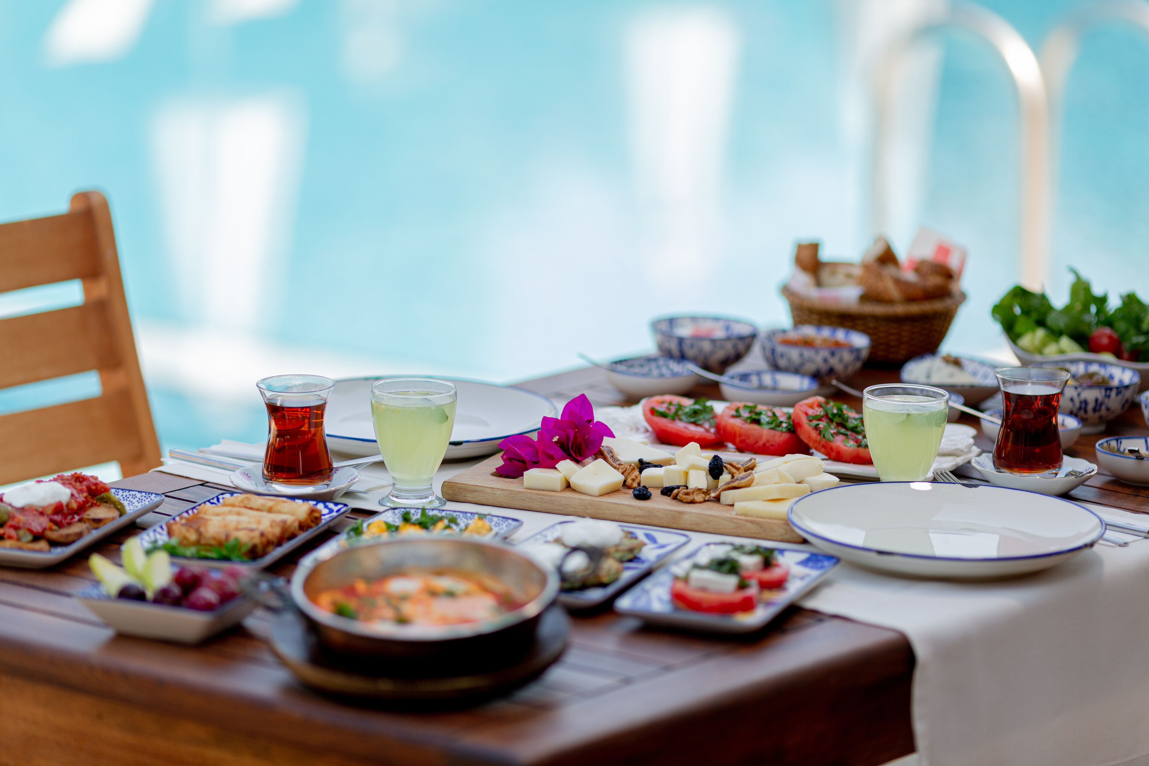 Petit déjeuner continental compris tous les jours