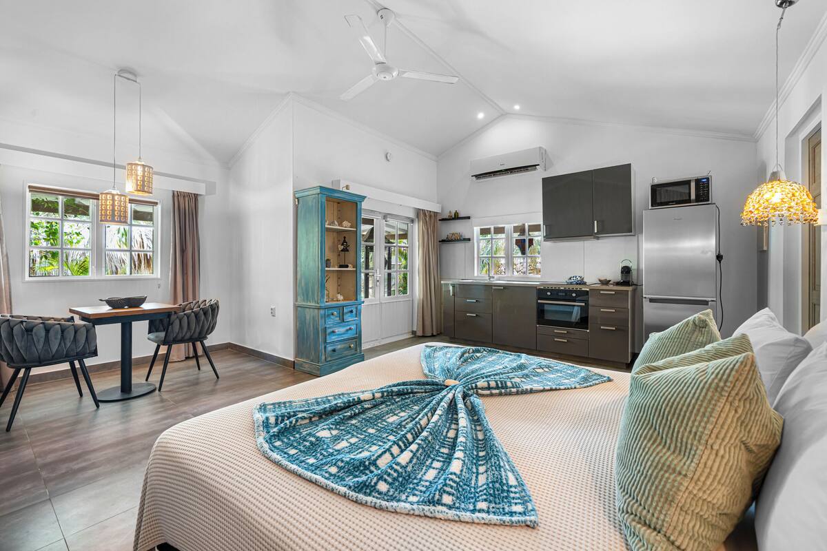 Casa de campo Deluxe | 1 dormitorio, caja fuerte, sistema de insonorización y wifi gratis