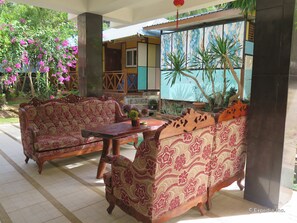 Sala de estar en el lobby