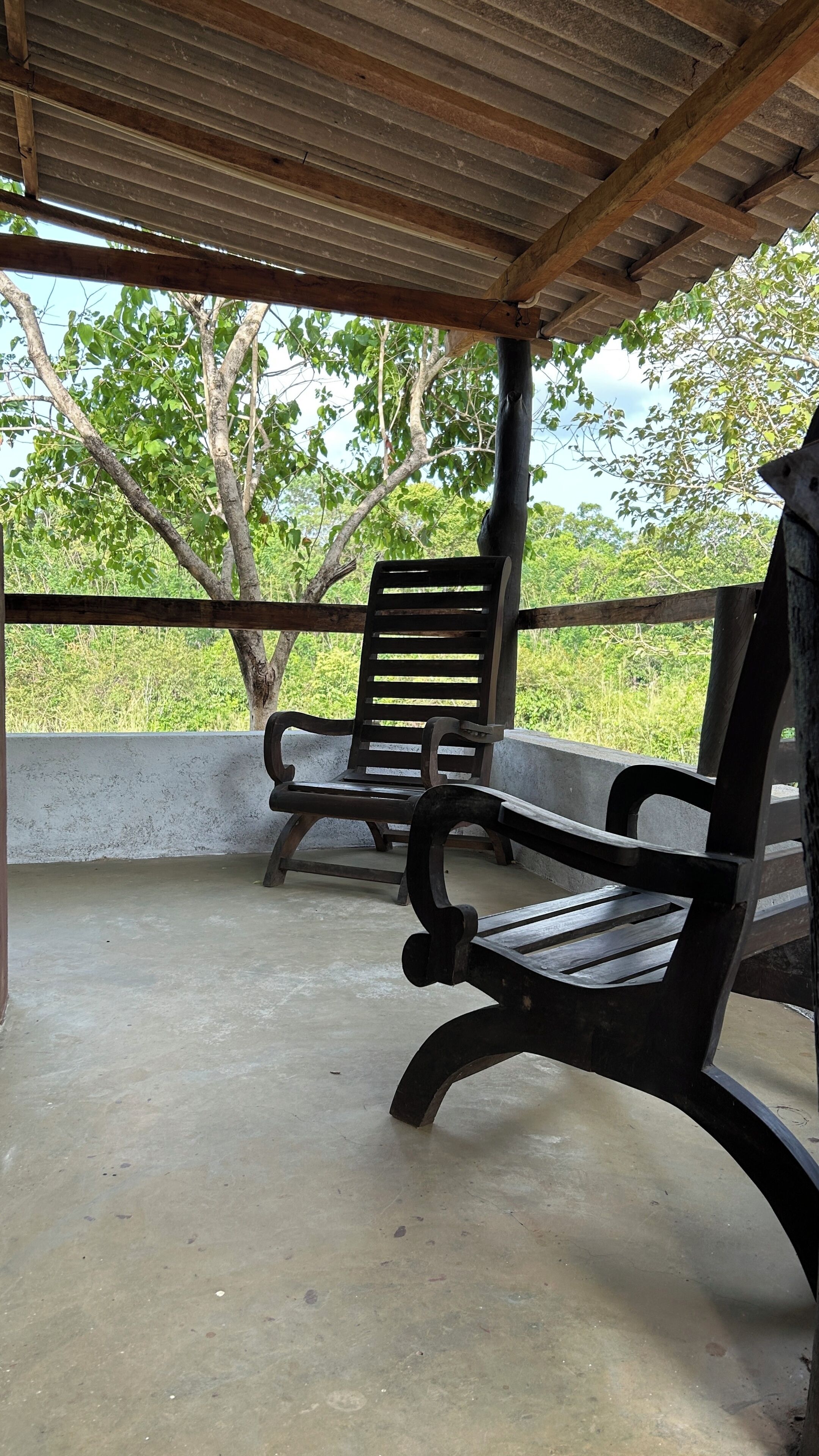 Cabin, 1 Double Bed, Air conditioning | Living area