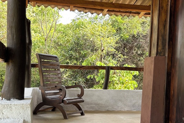 Cabana, 1 llit doble, aire condicionat | Terrassa o pati