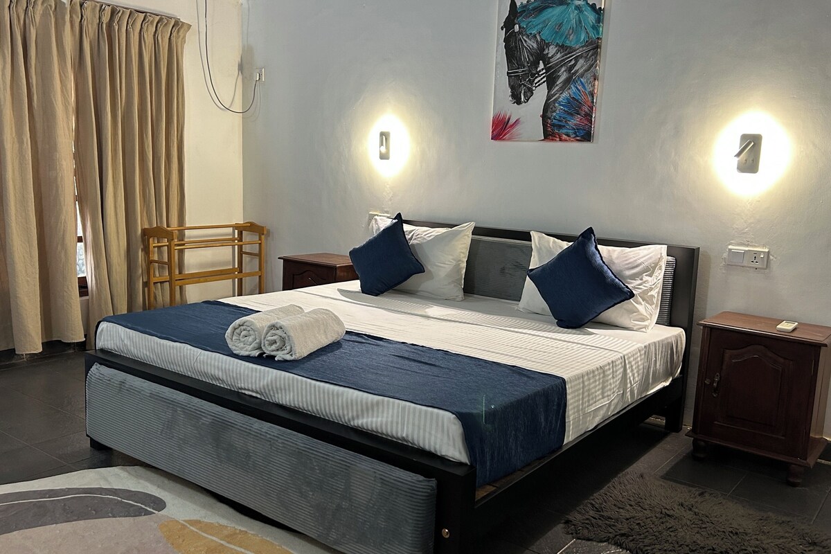Blackout curtains, rollaway beds, bed sheets