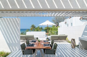 Suite – deluxe, 1 soverom, privat basseng | Terrasse/patio