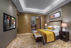 Minibar, in-room safe, desk, blackout curtains