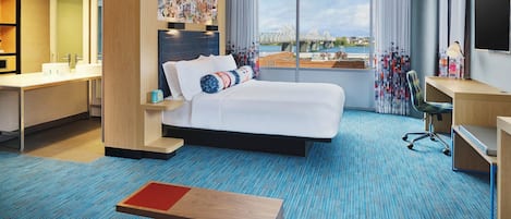 Premium bedding, in-room safe, desk, laptop workspace