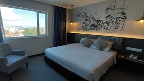 Executive Double Room, 1 King Bed | Minibar, in-room safe, desk, laptop workspace - Merchant Hotel (George Town)