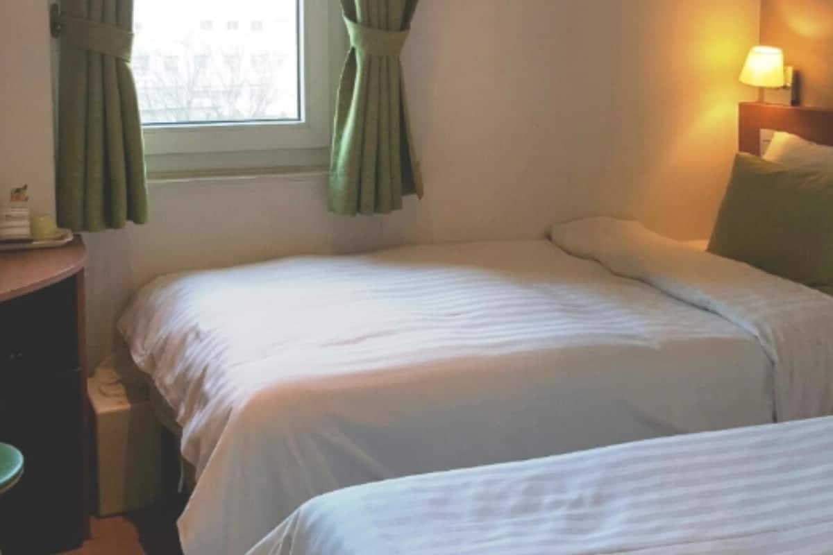 Standaard Twin kamer | Een kluis op de kamer, een bureau, geluiddichte muren