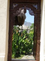 Entrada de la propiedad