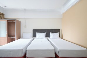 Kamar Triple Superior | Meja kerja, Wi-Fi gratis, dan seprai linen