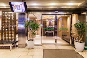 Entrée de l’hébergement 