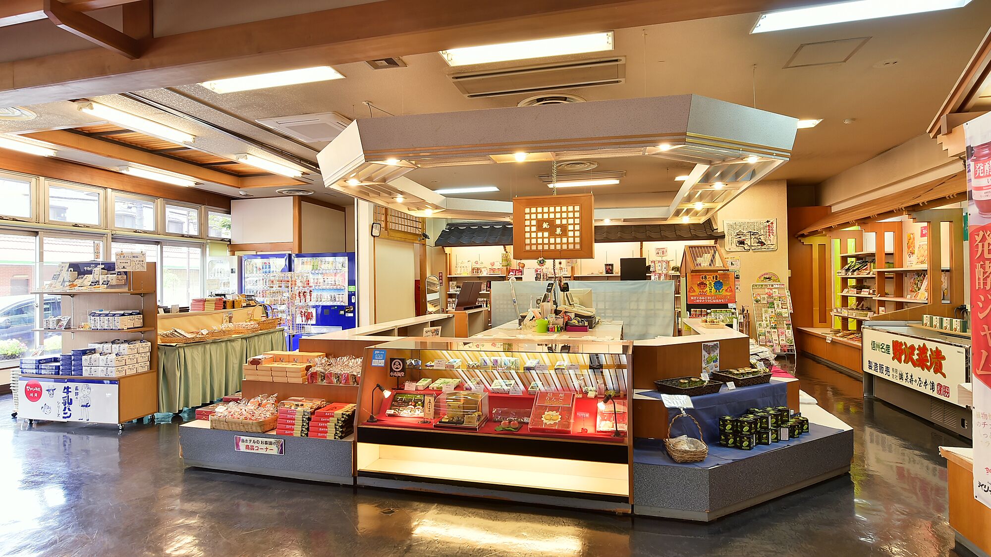 A bookstore with a variety of books and magazines on display.