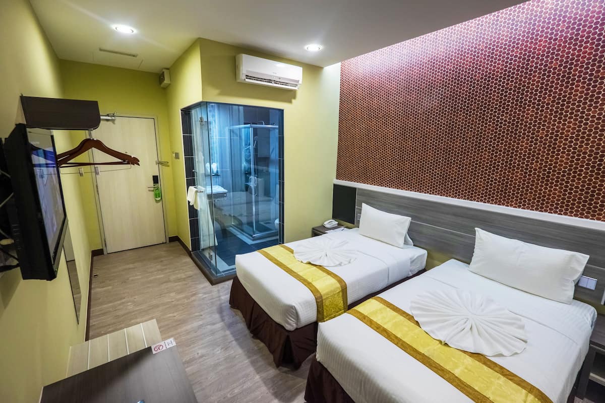 Deluxe Room, 2 Twin Beds | In-room safe, desk, iron/ironing board, free WiFi