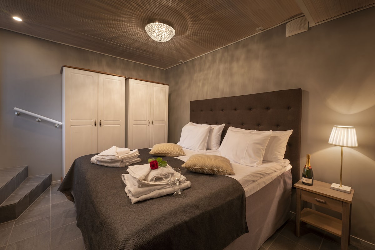 1 habitación, ropa de cama de alta calidad y colchones con pillow-top