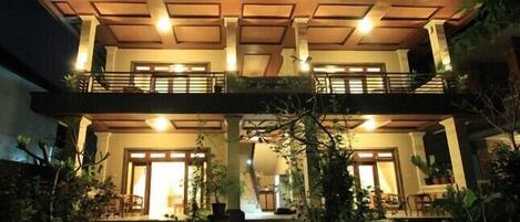 Fassade der Unterkunft