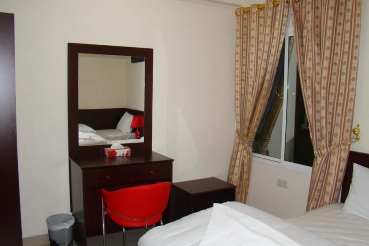 premium bedding, down duvets, minibar, desk