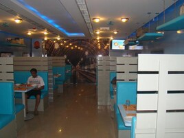 Breakfast, lunch and dinner served