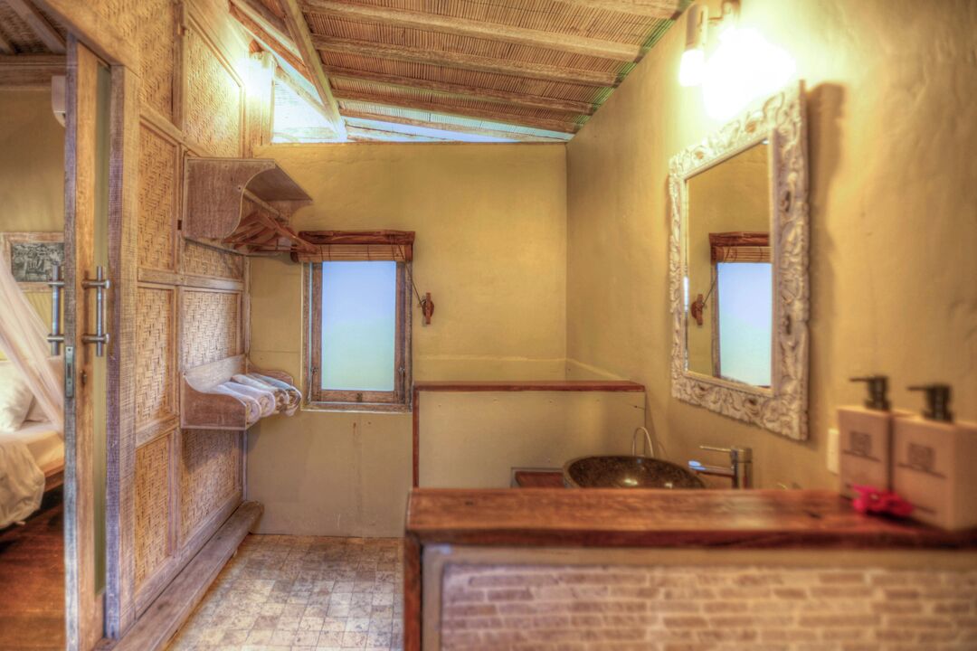 1 bedroom superior with private pool | bathroom | shower, free toiletries, towels, soap