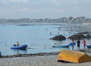 View from property - Voetbaai Chalets (Port Nolloth)