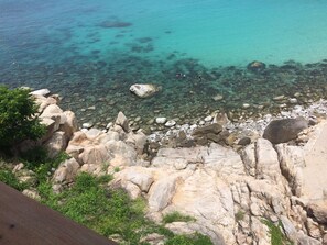 Vue depuis l’hébergement