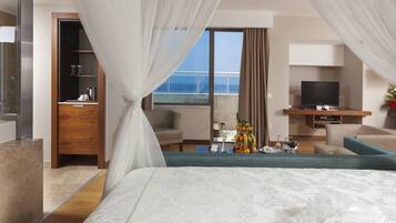 Romantik-suite | Minibar, pengeskab på værelset, skrivebord, gratis Wi-Fi