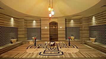 Espace de soins pour les couples, sauna, hammam, hammam