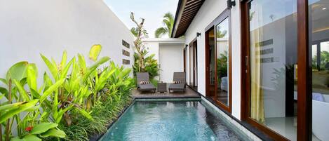 Villa Romantique, 1 chambre, piscine privée | Piscine extérieure