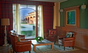 Sala de estar en el lobby