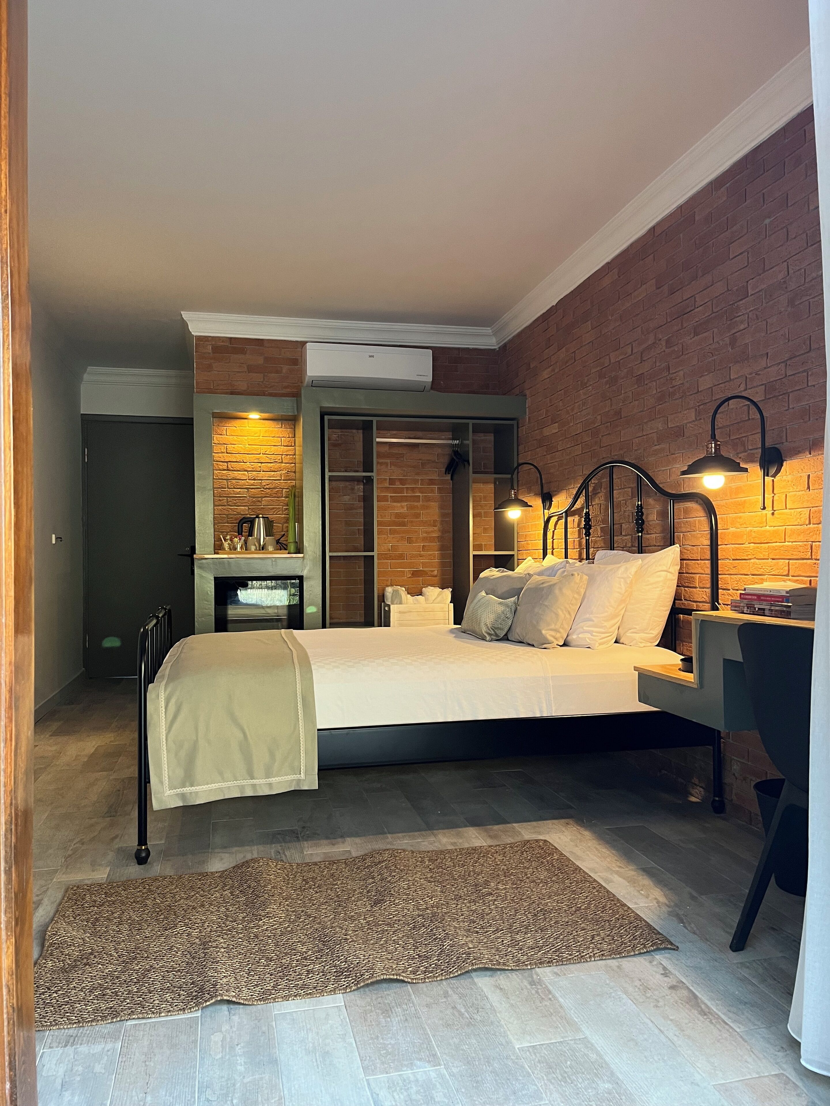 deluxe double room, 1 bedroom, terrace | 2 bedrooms, premium bedding, free minibar, laptop workspace