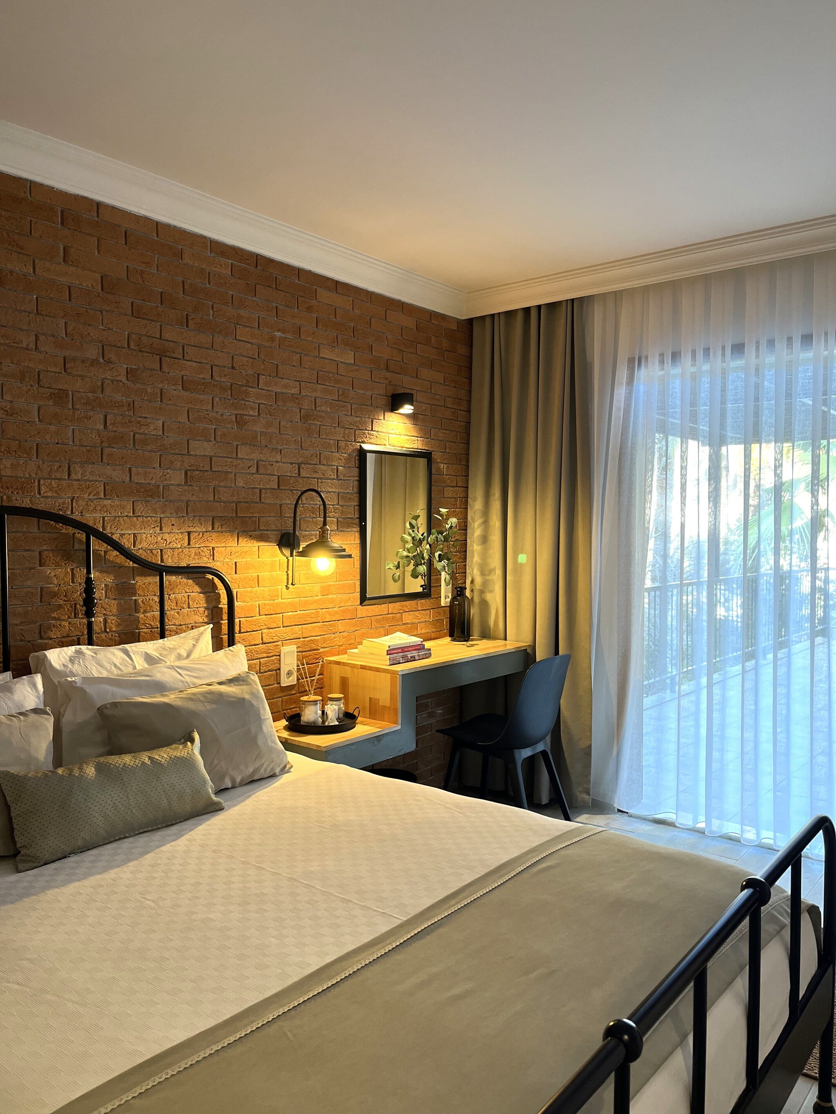 deluxe double room, 1 bedroom, terrace | 2 bedrooms, premium bedding, free minibar, laptop workspace