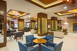 Sala de estar en el lobby