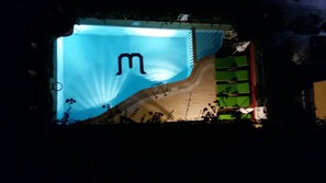Seasonal outdoor pool - Musti Apart Hotel (Alanya)