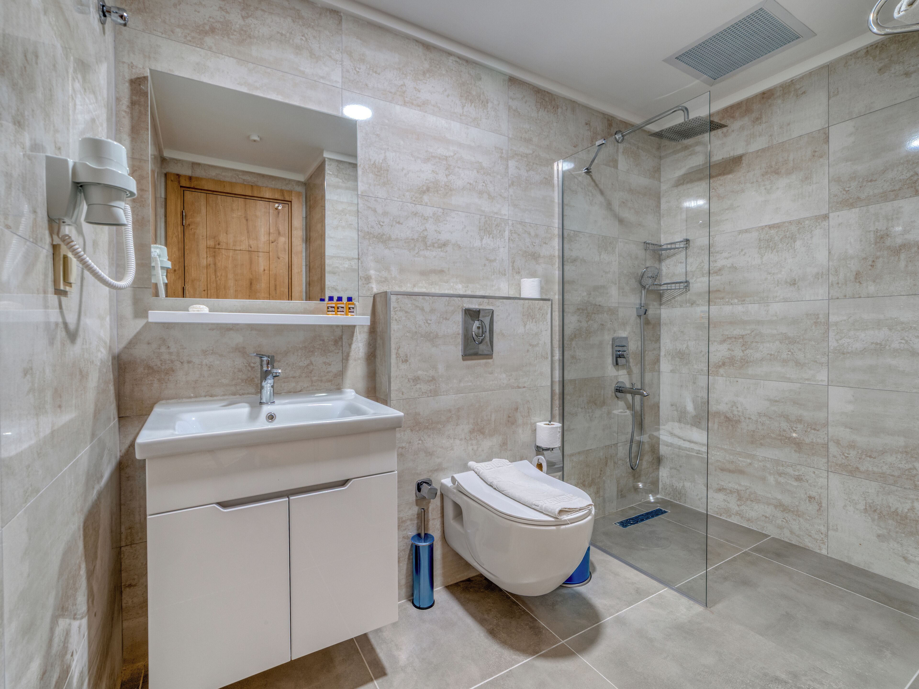 standard room | bathroom | hair dryer