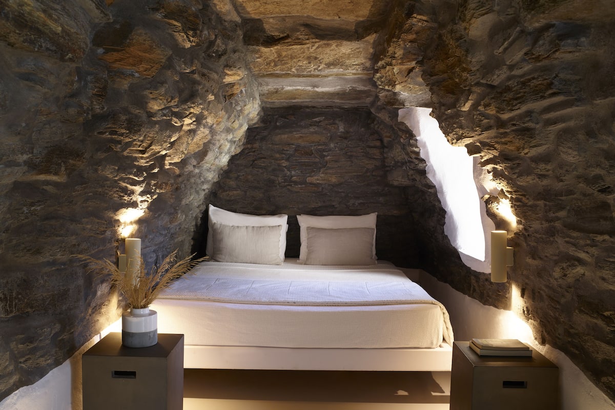 cave experience, private pool, sea view | 2 bedrooms, premium bedding, pillow-top beds, in-room safe