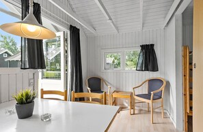 Economy Cabin, 2 Bedrooms, Shared Bathroom (Linen Excluded) | Cribs/infant beds - First Camp Ajstrup Strand (Malling)
