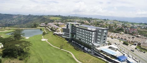 Fachada del alojamiento