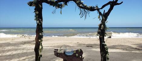 Área de bodas al aire libre