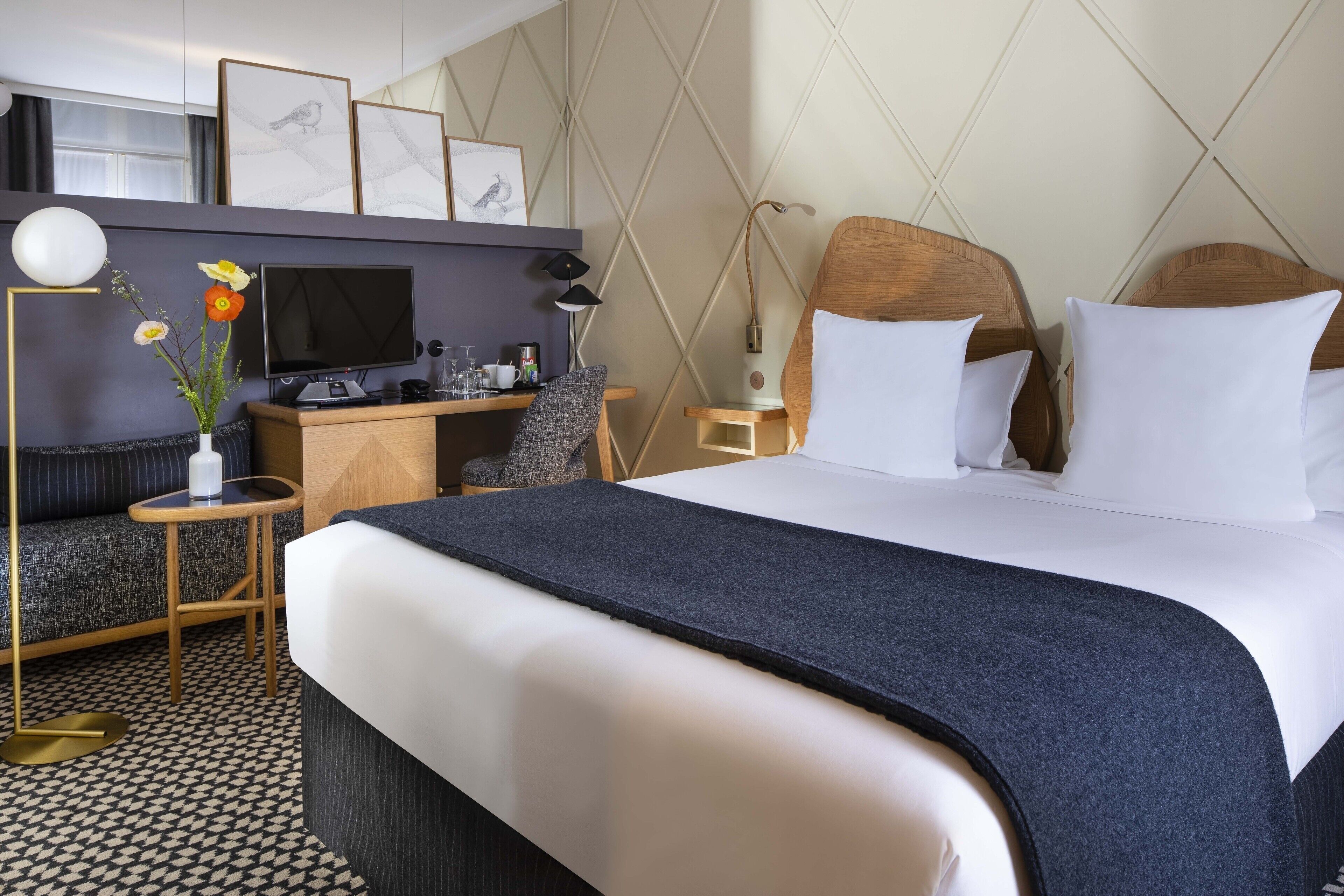 Literie de qualité supérieure, minibar, coffres-forts dans les chambres