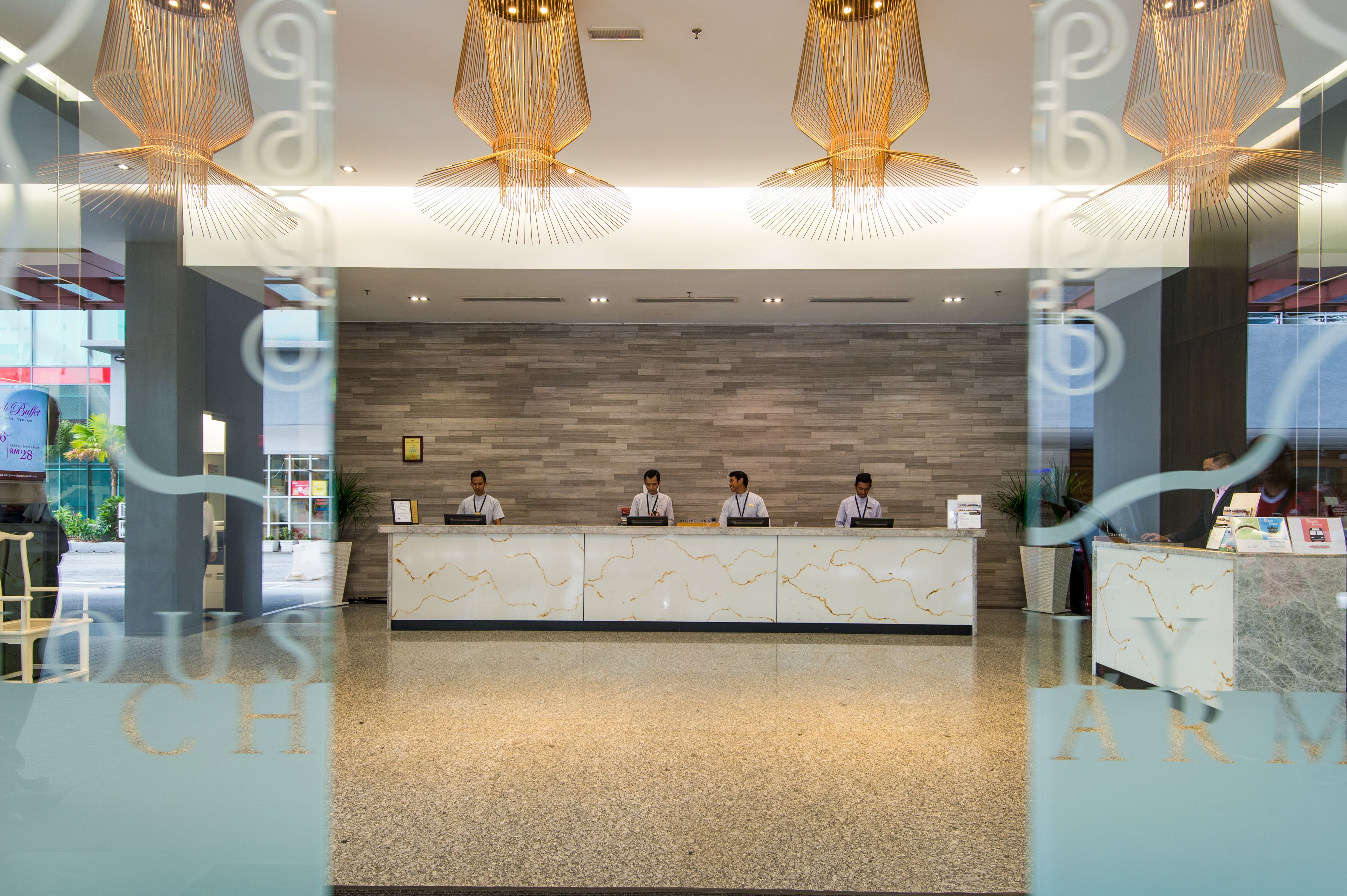 Check-in/check-out kiosk