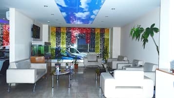 Zona de estar del vestíbulo