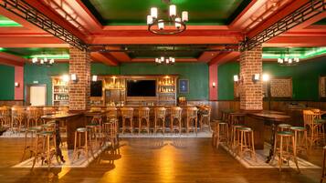 5 bars/lounges, poolside bar